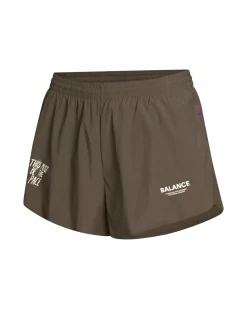 Pas Normal Studios Women's Balance Shorts — Dusty Brown^Women Gym & Training