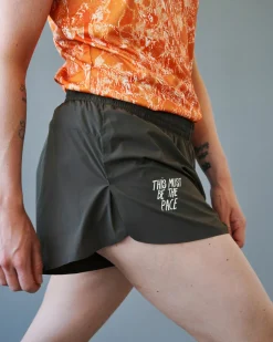 Pas Normal Studios Women's Balance Shorts — Dusty Brown^Women Gym & Training