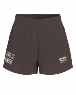 Pas Normal Studios Women's Balance Shorts — Dark Red^Women Gym & Training