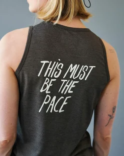 Pas Normal Studios Women's Balance Sleeveless Top — Dusty Brown^Women Gym & Training