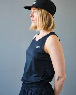 Pas Normal Studios Women's Balance Sleeveless Top — Black^Women Gym & Training