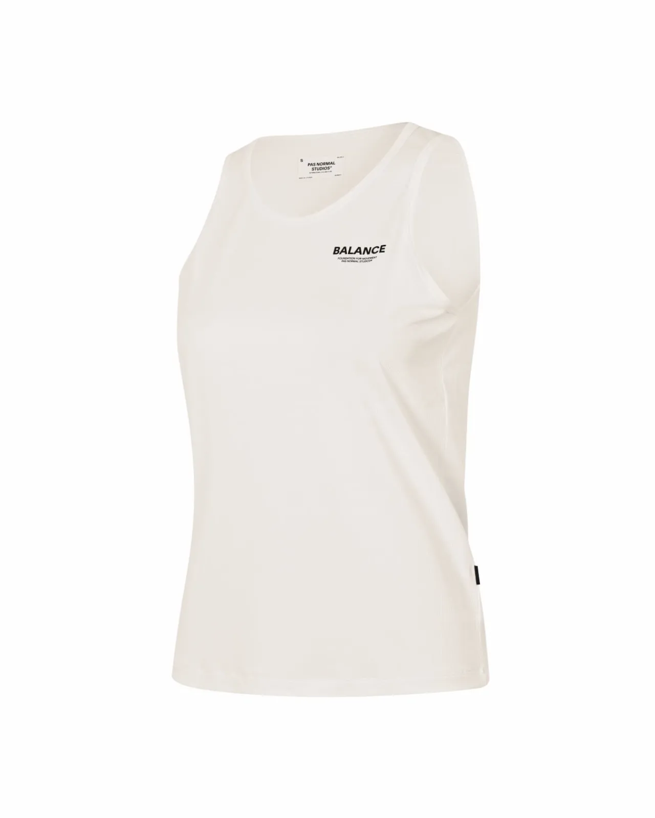 Pas Normal Studios Women's Balance Sleeveless Top — Off White^Women Gym & Training