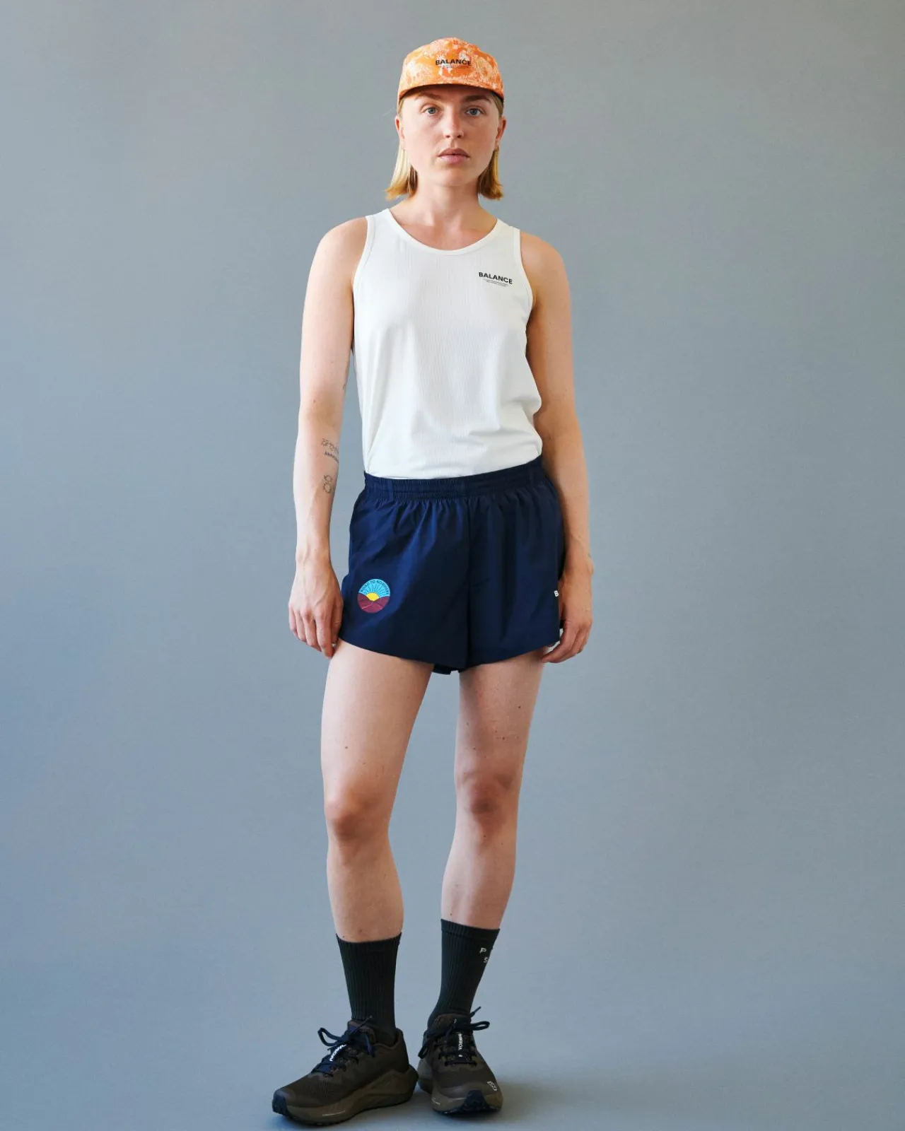 Pas Normal Studios Women's Balance Sleeveless Top — Off White^Women Gym & Training