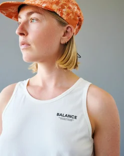 Pas Normal Studios Women's Balance Sleeveless Top — Off White^Women Gym & Training