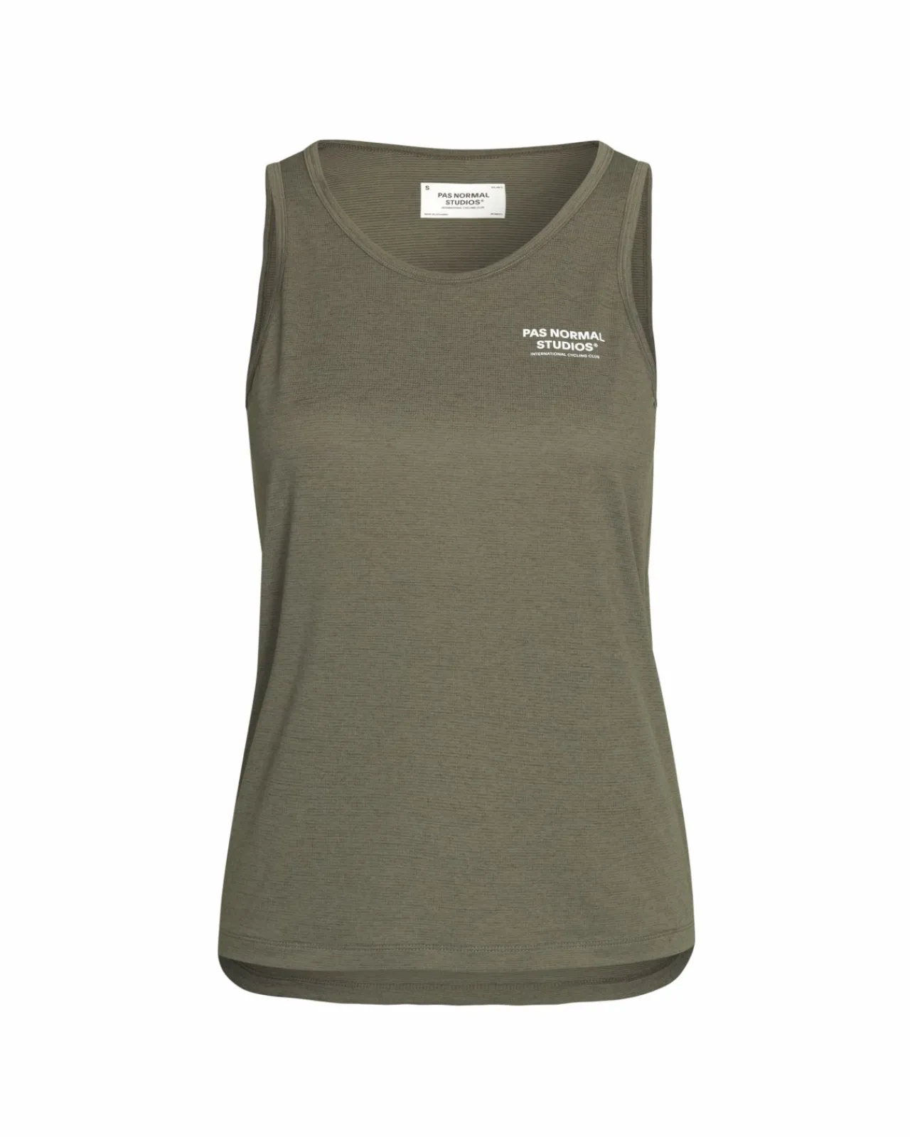 Pas Normal Studios Women's Balance Sleeveless Top — Olive Grey^Women Gym & Training