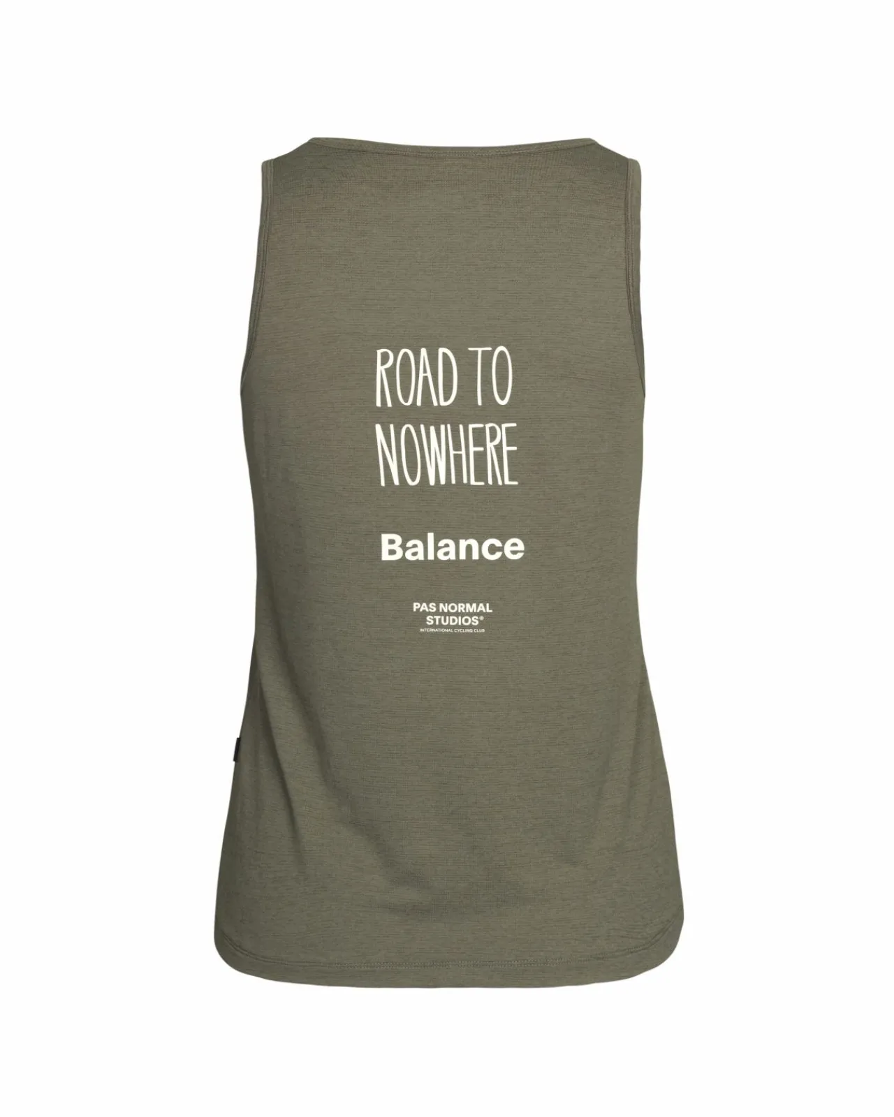 Pas Normal Studios Women's Balance Sleeveless Top — Olive Grey^Women Gym & Training