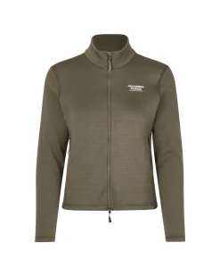 Pas Normal Studios Women's Escapism Performance Fleece Zip — Dark Stone^Women Jackets & Gilets