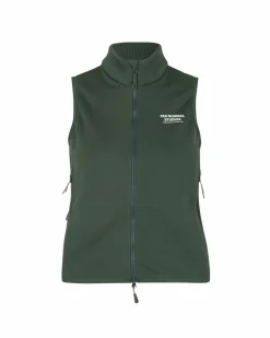 Pas Normal Studios Women's Escapism Performance Fleece Vest — Petroleum^Women Jackets & Gilets