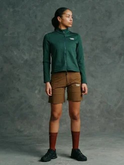 Pas Normal Studios Women's Escapism Performance Fleece Zip — Petroleum^Women Jackets & Gilets