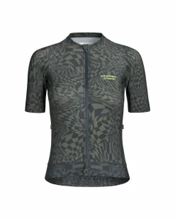 Pas Normal Studios Women's Essential Jersey — Check Olive Green^Women Jerseys