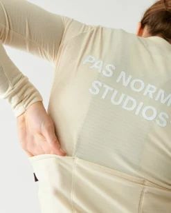 Pas Normal Studios Women's Essential Long Sleeve Jersey — Off White^Women Jerseys