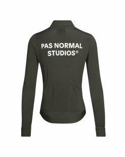 Pas Normal Studios Women's Essential Long Sleeve Jersey — Olive^Women Jerseys