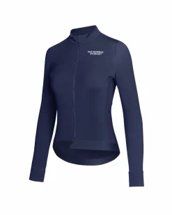 Pas Normal Studios Women's Essential Long Sleeve Jersey — Navy^Women Jerseys