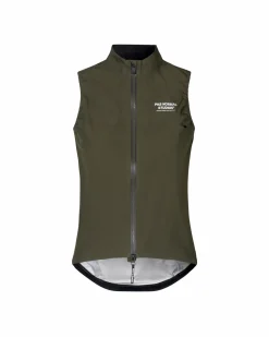 Pas Normal Studios Women's Essential Shield Gilet — Olive^Women Jackets & Gilets