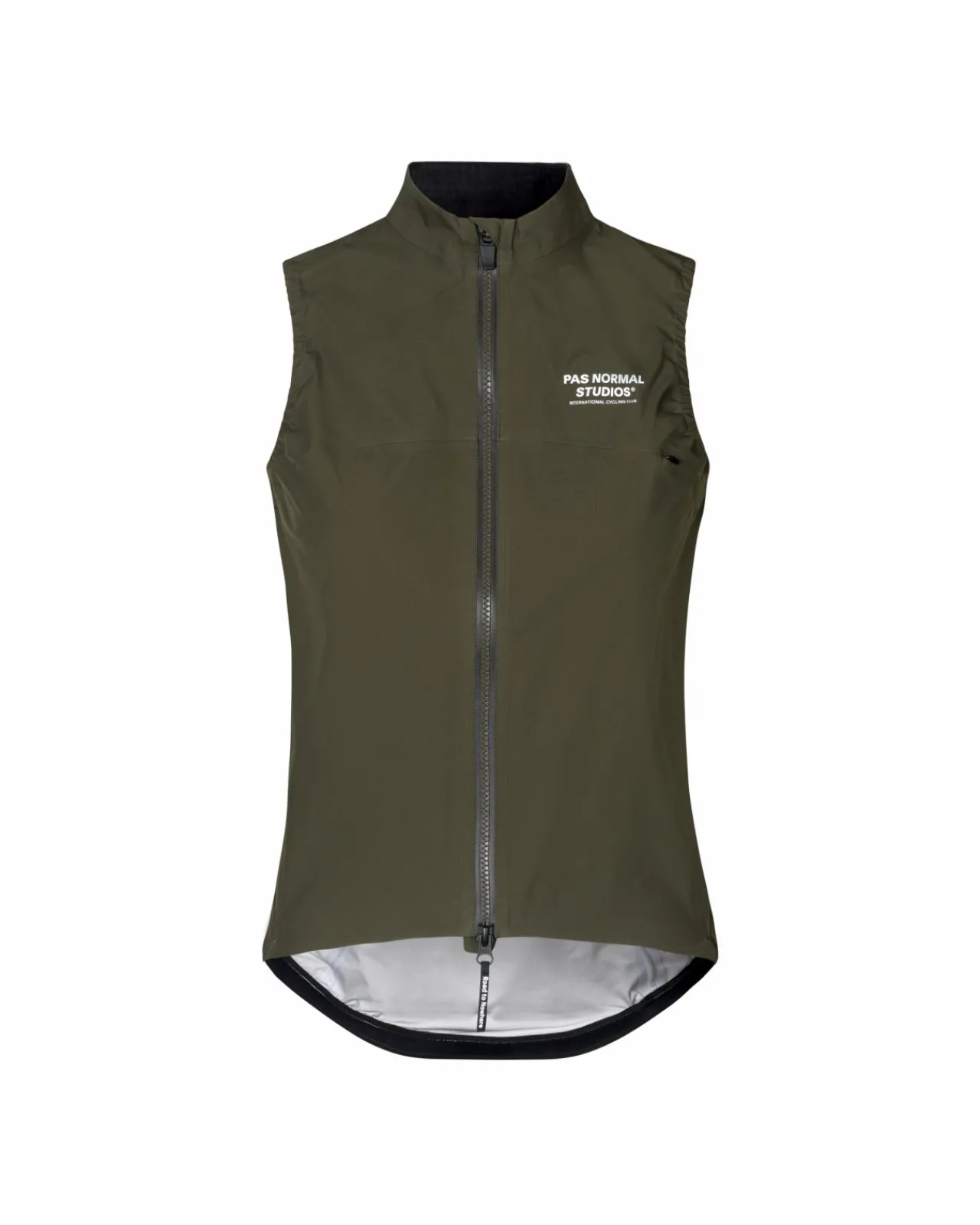 Pas Normal Studios Women's Essential Shield Gilet — Olive^Women Jackets & Gilets