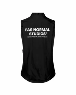 Pas Normal Studios Women's Essential Shield Gilet — Black^Women Jackets & Gilets