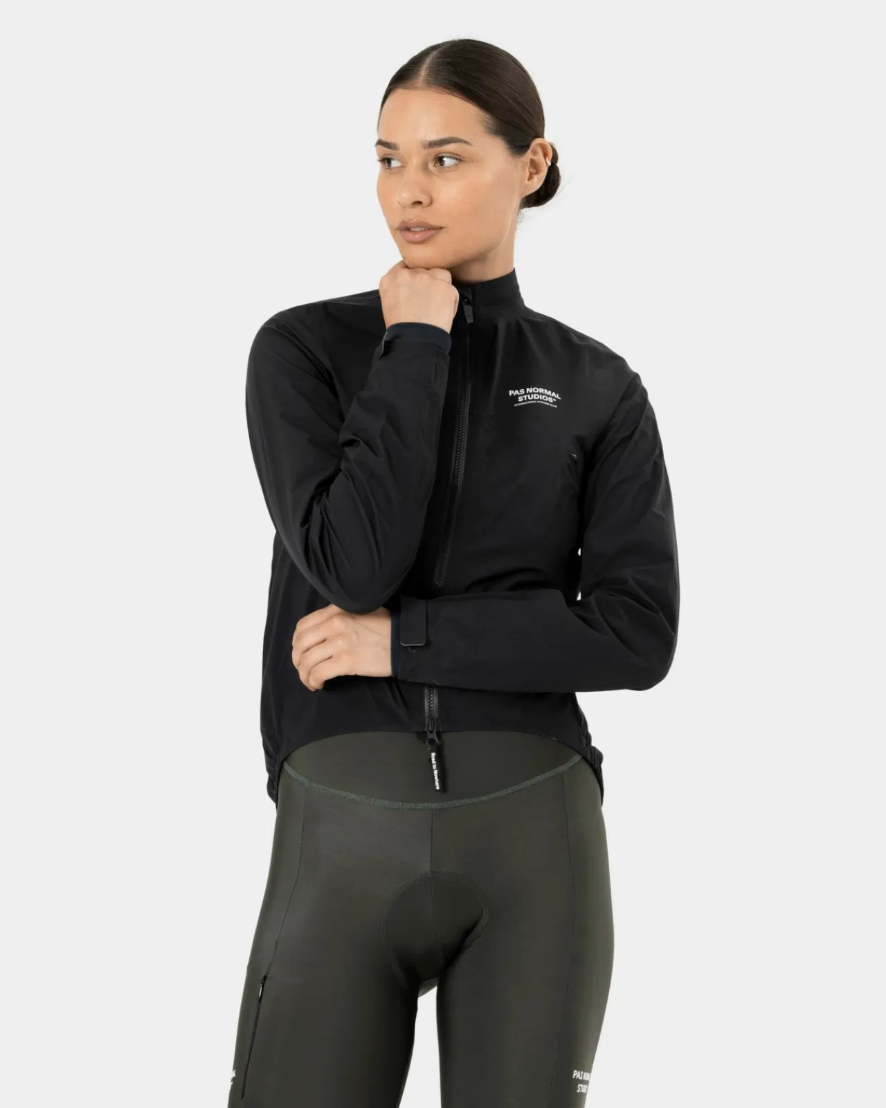 Pas Normal Studios Women's Essential Shield Jacket — Black^Women Jackets & Gilets