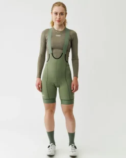 Pas Normal Studios Women's Essential Thermal Bibs — Dark Celeste^Women Bibs