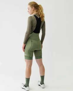 Pas Normal Studios Women's Essential Thermal Bibs — Dark Celeste^Women Bibs