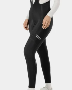 Pas Normal Studios Women's Essential Thermal Long Bib — Black^Women Bibs