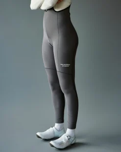 Pas Normal Studios Women's Essential Thermal Long Bibs — Stone Grey^Women Bibs