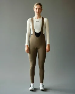 Pas Normal Studios Women's Mechanism Deep Winter Long Bibs — Dark Stone^Women Bibs