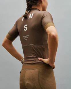 Pas Normal Studios Women's Mechanism Jersey — Brown^Women Jerseys