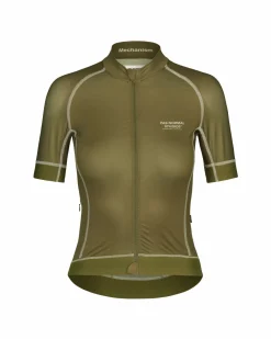 Pas Normal Studios Women's Mechanism Jersey — Deep Green^Women Jerseys