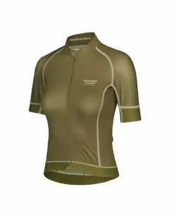 Pas Normal Studios Women's Mechanism Jersey — Deep Green^Women Jerseys