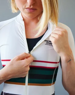 Pas Normal Studios Women's Mechanism Late Drop Jersey — Off White^Women Jerseys
