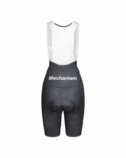 Pas Normal Studios Women's Mechanism Late Drop Bibs — Black Contrast^Women Bibs