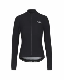 Pas Normal Studios Women's Mechanism Long Sleeve Jersey — Black^Women Jerseys