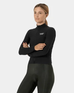 Pas Normal Studios Women's Mechanism Long Sleeve Jersey — Black^Women Jerseys