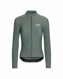 Pas Normal Studios Women's Mechanism Long Sleeve Jersey — Dark Moss^Women Jerseys