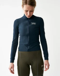 Pas Normal Studios Women's Mechanism Long Sleeve Jersey — Navy^Women Jerseys