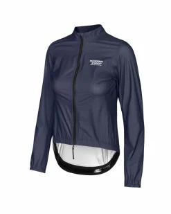 Pas Normal Studios Women's Mechanism Pertex Rain Jacket — Navy^Women Jackets & Gilets