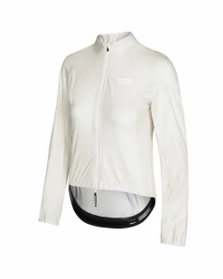 Pas Normal Studios Women's Mechanism Pertex Rain Jacket — Off White^Women Jackets & Gilets