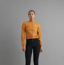 Pas Normal Studios Women's Mechanism Pertex Rain Jacket — Burned Orange^Women Jackets & Gilets