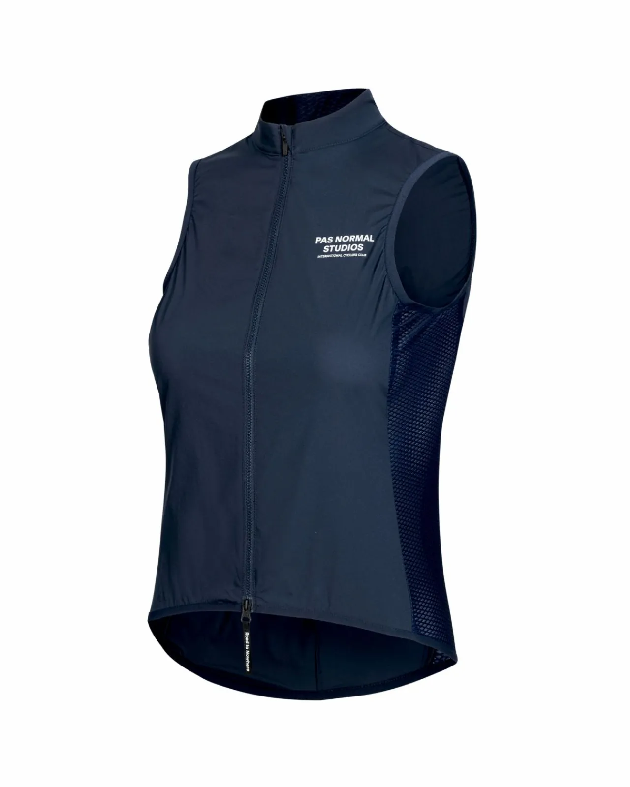 Pas Normal Studios Women's Mechanism Stow Away Gilet — Navy^Women Jackets & Gilets