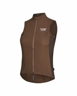 Pas Normal Studios Women's Mechanism Stow Away Gilet — Bronze^Women Jackets & Gilets