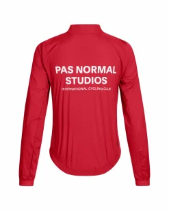 Pas Normal Studios Women's Mechanism Stow Away Jacket — Deep Red^Women Jackets & Gilets