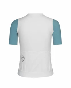 Pas Normal Studios Women's Midsummer Jersey — Dusty Blue Sleeve^Women Jerseys