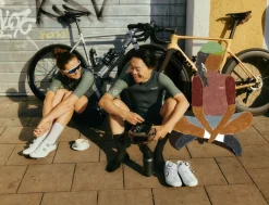 Pas Normal Studios Women's Midsummer Jersey — Green Sleeve^Women Jerseys