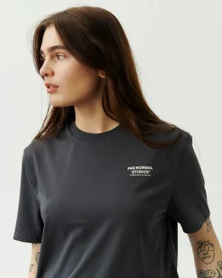 Pas Normal Studios Women's Off-Race Lightweight T-Shirt — Steel^Women Casual