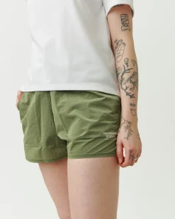 Pas Normal Studios Women's Off-Race Ripstop Shorts — Army Green^Women Casual