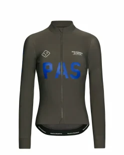Pas Normal Studios Women's PAS Mechanism Long Sleeve Jersey — Dark Olive^Women Jerseys