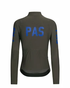 Pas Normal Studios Women's PAS Mechanism Long Sleeve Jersey — Dark Olive^Women Jerseys