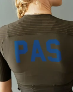 Pas Normal Studios Women's PAS Mechanism Pro Jersey — Dark Olive^Women Jerseys