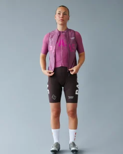 Pas Normal Studios Women's PAS Mechanism Stow Away Gilet — Mauve^Women Jackets & Gilets