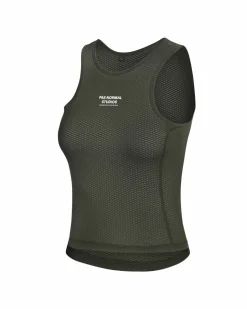 Pas Normal Studios Women's Sleeveless Base Layer — Olive^Women Base Layers